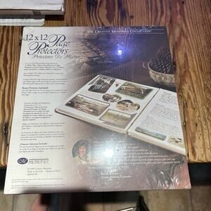 1 Pack Creative Memories 12 X 12 Page Protectors 1999 New! Fits Old Style Album
